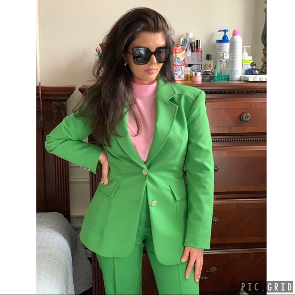 Zara straight fit central seam pants - Picture 9 of 11